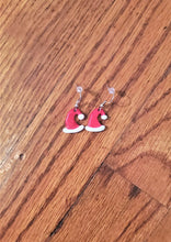Load image into Gallery viewer, Santa Hat Earrings